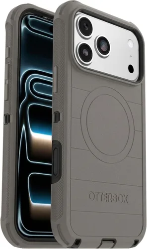 Vista 32 de OtterBox Funda para iPhone 17 Defender Pro Series - Negro - Funda para iPhone resistente, resistente y duradera, se ajusta a MagSafe