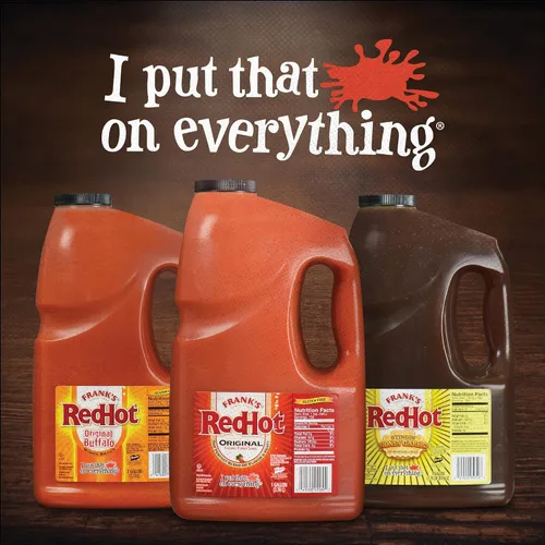 Vista 8 de Frank's RedHot - Salsa búfalo extra picante para alitas, 1 galón