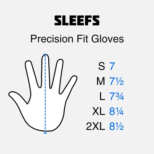 Vista 4 de SLEEFS Guantes de fútbol americano juvenil para niños y niñas, guantes pegajosos de receptor para fútbol americano con bandera para jóvenes, hombres