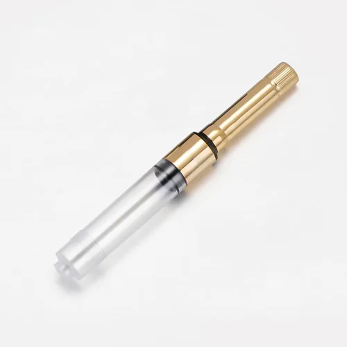 Vista 3 de Jinhao 9019 - Pluma estilográfica #8 de punta fina, color negro con clip dorado, bolígrafo de escritura de resina de gran tamaño con convertidor