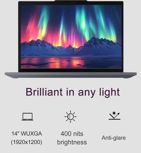Vista 2 de Lenovo ThinkPad T14 - Computadora portátil, pantalla táctil de 14", Intel