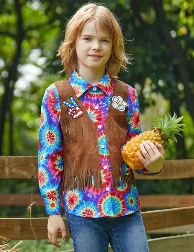 Vista 5 de BesserBay Camisa hawaiana de manga larga con botones para niños de 4 a 12 años