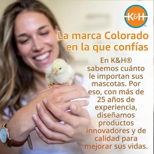 Vista 10 de K&H Pet Products Thermo-Peep tapete térmico, no aplica, Bronceado