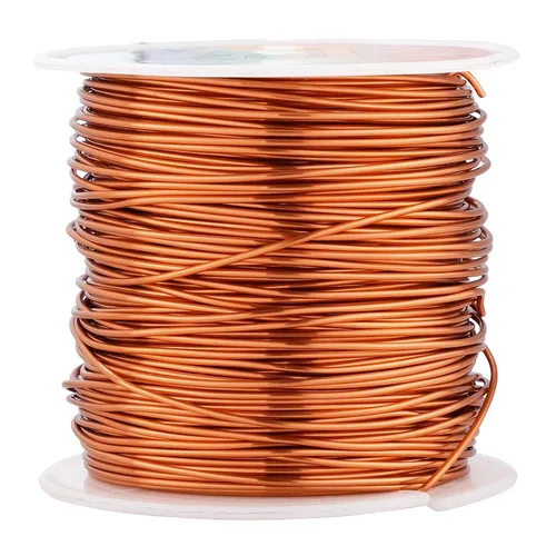 Vista 16 de Alambres de cobre resistentes al deslustre de 65.6 pies, alambre de cobre para electrocultura en jardinería, alambre de cobre de calibre 16, cables