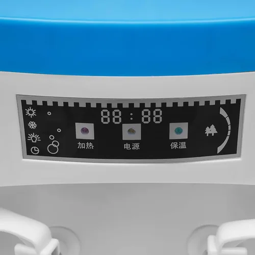 Vista 5 de Dispensador de agua para encimera, mini enfriador de agua eléctrico, enfriador de agua caliente y fría, dispensador para uso en casa y oficina, 110