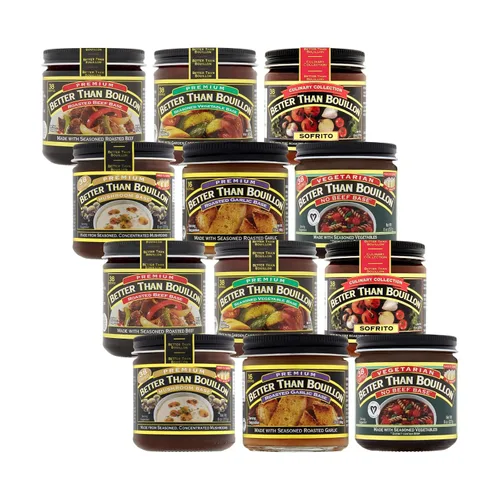 Vista 15 de Mejor que Bouillon - Base de chile, base de adobo, base de chipotle ahumado y base de sofrito (paquete de variedad)