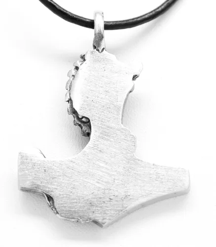 Vista 2 de Trilogy Jewelry - Colgante de piel con diseño de dragón de Thor