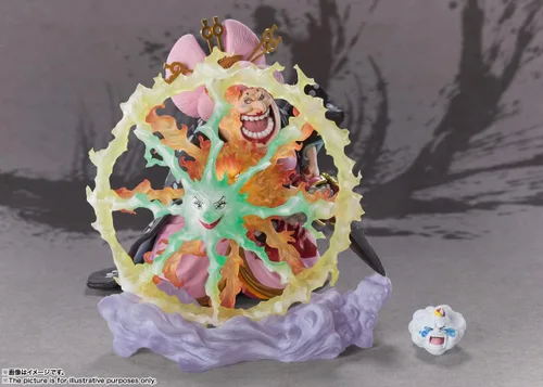 Vista 4 de TAMASHII NATIONS - Una pieza - Charlotte Linlin (Oiran Olin Batalla de Monstruos en Onigashima), Bandai Spirits FiguartsZERO Estatua Coleccionable