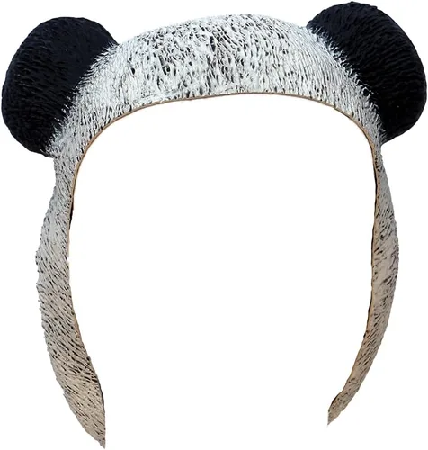 Vista 6 de Máscara completa de látex Ghoulish con oso panda para Halloween