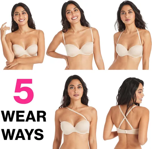 Vista 2 de Maidenform Sujetador con aros sin tirantes para mujer