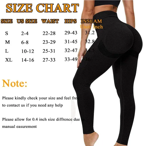 Vista 6 de JGS1996 Leggings con levantamiento de glúteos para mujer, cintura alta, para entrenamiento, sin costuras, pantalones de yoga con levantamiento