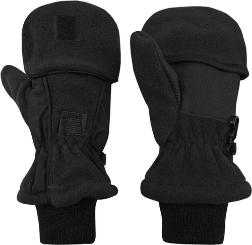 Vista 2 de N'Ice Caps, guantemanopla forrados aislantes sin dedos para niños.