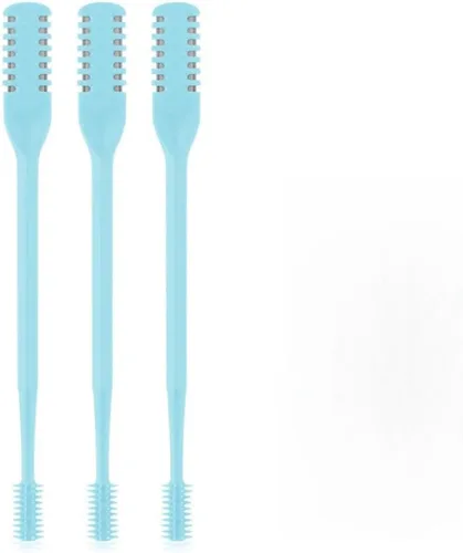 Vista 8 de Cortador de pelo nasal, 2026 nuevo portátil esencial de viaje para hombres y mujeres, removedor manual de vello de nariz de doble cara para aseo