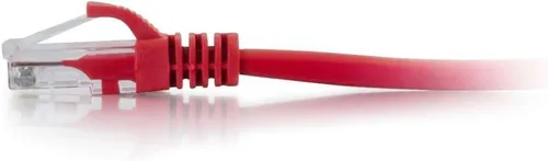 Vista 4 de C2G Cables to Go - Cat6 Snagless cable de remiendo., Rojo
