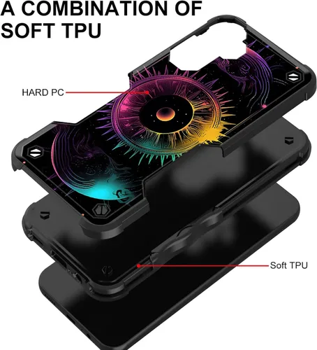 Vista 624 de Funda para Galaxy A14 5G, [Doble Capa][Protección contra Caídas de Grado Militar de 10 Pies] [Antideslizante] Funda Resistente a Prueba de Golpes