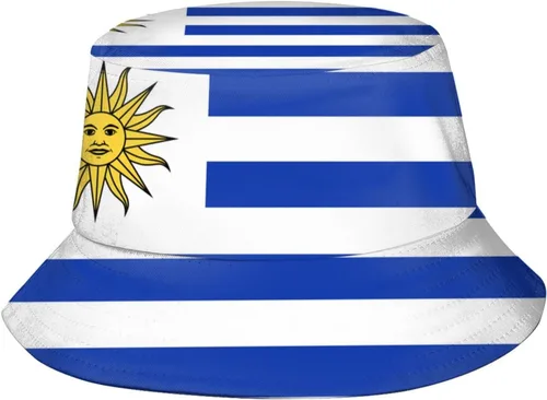 Vista 17 de KiuLoam Sombreros de pescador unisex con bandera, sombreros de pescador plegables para exteriores, verano, viajes, senderismo, playa, gorras