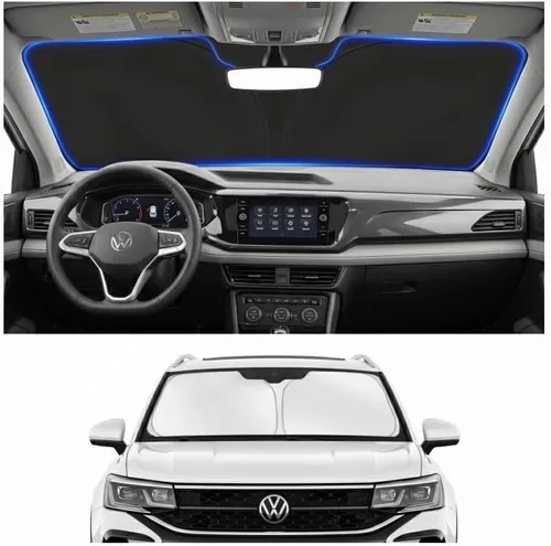 Vista 34 de Parasol para parabrisas para BMW X1 E84 2016-2024 2025, accesorios – Cubierta de parasol para parabrisas de ventana delantera, ajuste personalizado