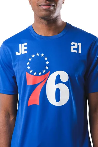 Vista 3 de Ultra Game Men’s NBA Official Super Soft Players T-Shirt