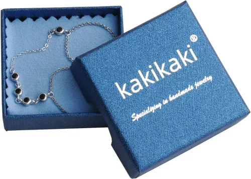 Vista 52 de Pulsera de plata de ley 925 para mujer, pulsera de mano para mujer, pulseras esclavas de 7 a 9 pulgadas ajustable