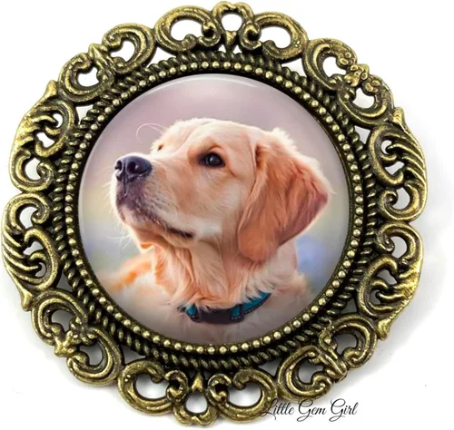 Vista 9 de 1 broche redondo de metal plateado u oro personalizado para fotos disponible en 6 estilos Pin de Boutonniere para recuerdo de boda, unisex