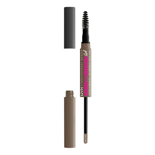 Vista 12 de NYX PROFESSIONAL MAKEUP Zero to Brow, gel de cejas de larga duración, rubio ceniza