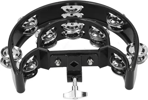 Vista 4 de Hi Hat Bell - Pandereta portátil para guitarristas para reuniones de amigos