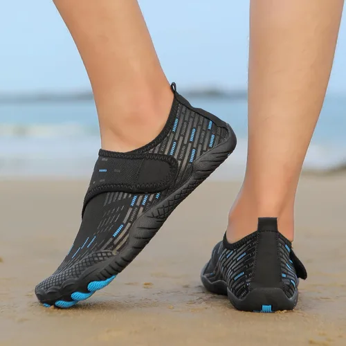 Vista 7 de Zapatos de agua para hombre y mujer, secado rápido, para natación, playa, piscina, calcetines de yoga para senderismo, caminar, buceo, surf