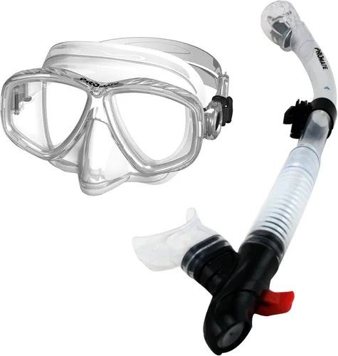 Vista 7 de Promate Máscara de purga de snorkel y conjunto combinado de snorkel seco (SCS0096)