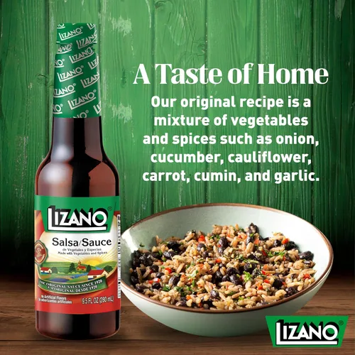 Vista 4 de Lizano Salsa de salsa con verduras y especias, 9.46 fl oz (paquete de 2)