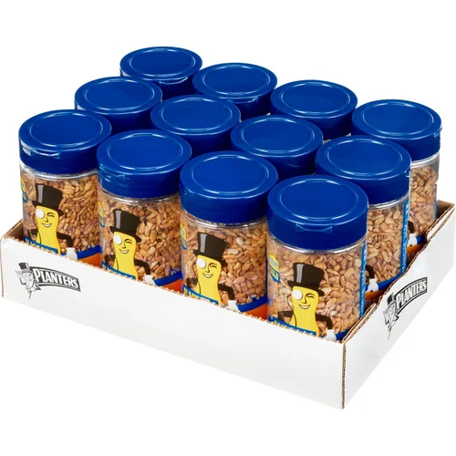 Vista 12 de Planters Pop & Pour anacardos enteros, tarro de 6.5 onzas Granos de girasol tostados en seco. Paquetes de aperitivos individuales. Tarro Pop &