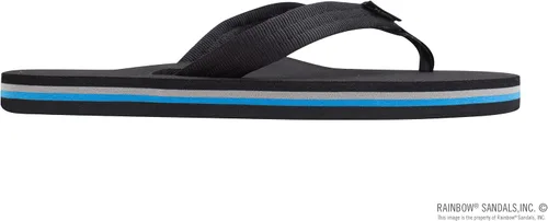 Vista 4 de Rainbow Sandals Caucho clásico de una sola capa para mujer con correa de nailon rellena de EVA