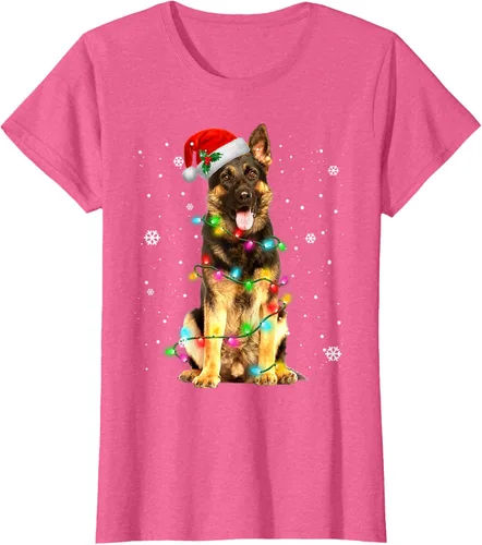 Vista 56 de Suéter de Navidad para perros de pastor alemán, suéter de Navidad para regalos de perros, Negro, S