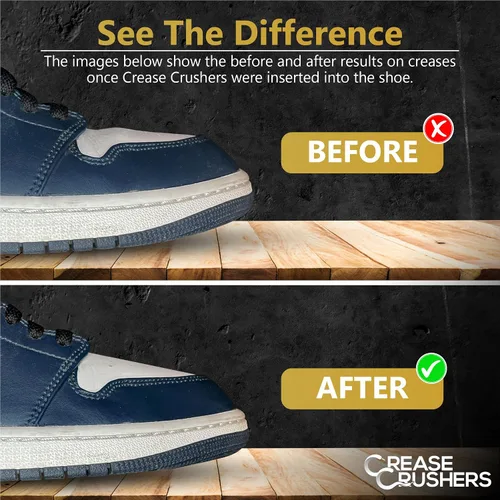 Vista 3 de Árboles de zapatos de espuma de carbón Árboles de zapatos premium para tenis, zapatos de vestir y más Reductor de arrugas Eliminador de olores