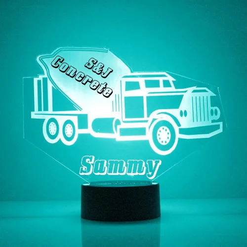 Vista 20 de Luz de noche personalizada para barbería con letrero LED de poste de barbero con mando a distancia, pantalla iluminada con nombre o imagen Peluquero
