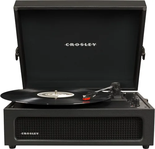 Vista 24 de Crosley CR8017B-DU Voyager Tocadiscos, Dune Duna