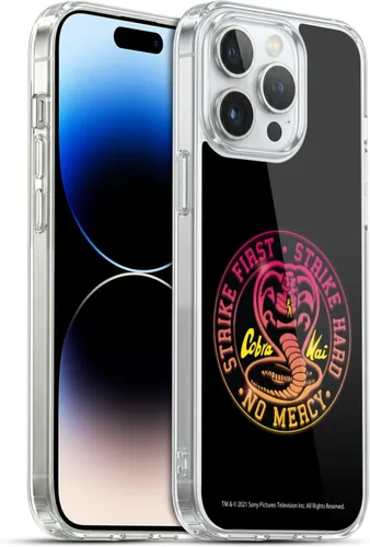 Vista 73 de Head Case Designs Funda de gel suave con licencia oficial de Cobra Kai Eagle Fang Logo Key Art compatible con Apple iPhone 7 Plus/iPhone 8 Plus