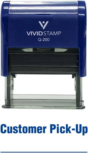 Vista 15 de Sello de goma autoentintado para recolección de clientes (tinta negra) - Mediano (paquete de 2)