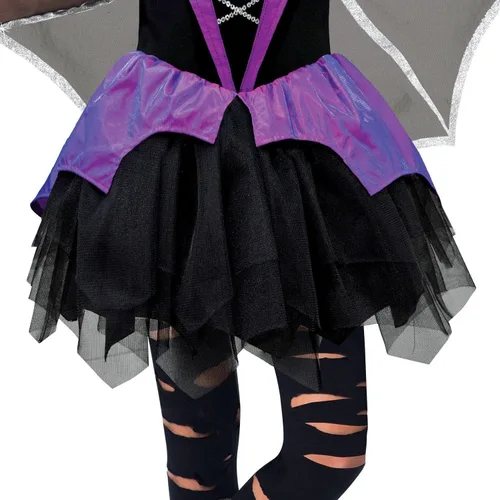 Vista 5 de amscan Disfraz de Miss Battiness para niñas talla M - 8-10 1 pieza