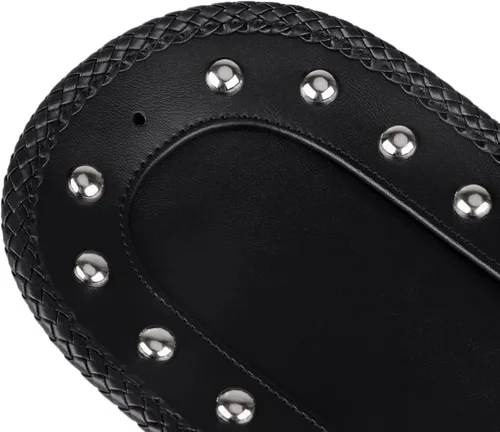 Vista 4 de Guardabarros trasero de cuero con remaches para Harley Softail Springer Heritage Classic EFI FLSTCI 2006-2017