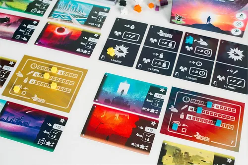 Vista 5 de Weird Giraffe Games Sueños del mañana Board Game, 1-6 players, Ages 8+, Dreams of Tomorrow, Weird Giraffe