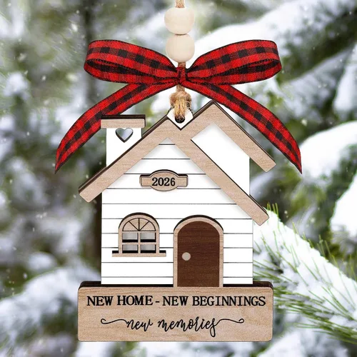 Vista 8 de Regalos para compañeras de trabajo para mujeres, adorno colgante de amistad de Navidad 2025, regalos de inspiración de agradecimiento