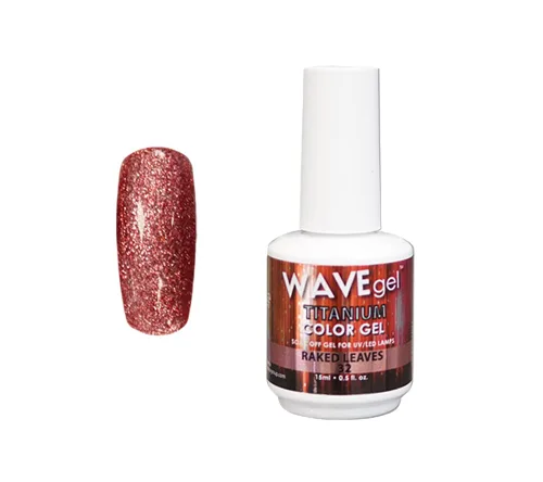 Vista 23 de WAVEGEL - Esmalte de uñas en gel con purpurina, colección Titanio, #28 Twinkle Pink I 0.5 onzas