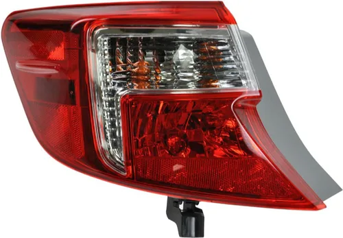 Vista 95 de Ensamble de luz trasera exterior TRQ para lado del conductor izquierdo trasero. Compatible con Toyota Corolla XLE 2020, 2021, 2022 y Toyota Corolla