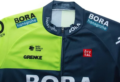Vista 16 de Conjunto de ropa de ciclismo para hombre, manga larga, jersey de ciclismo con cremallera, bolsillo, traje de bicicleta, pantalones con babero de gel