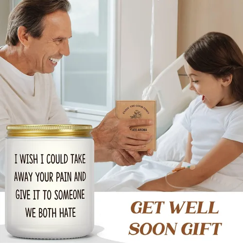 Vista 4 de Regalos de «Recupérate pronto» para mujeres y hombres, regalo divertido para ella o él después de cirugía, regalo para sentirse mejor para mamá