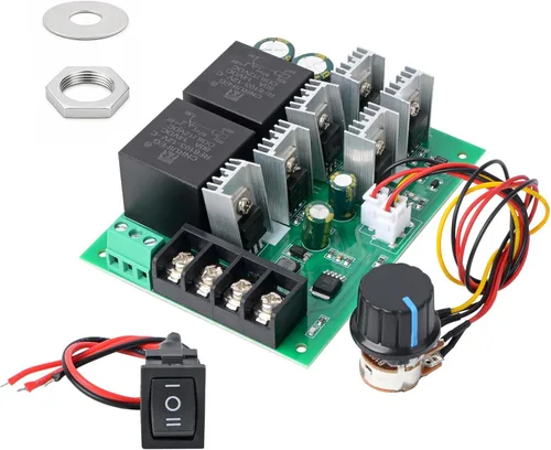 Vista 8 de Paquete de 2 controladores de velocidad PWM Controlador de Controlador 2 piezas-2A