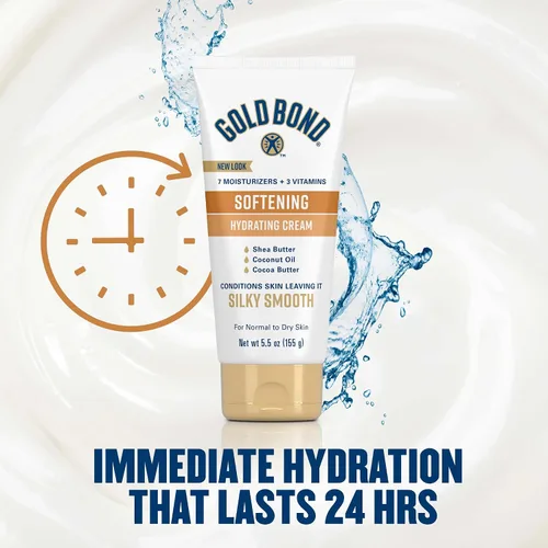 Vista 7 de Gold Bond Loción Ultimate Ablandamiento, 5.5 oz (Paquete de 4) Coconut and cocoa butter lotion softens, smooths & conditions dry skin, 24-hour