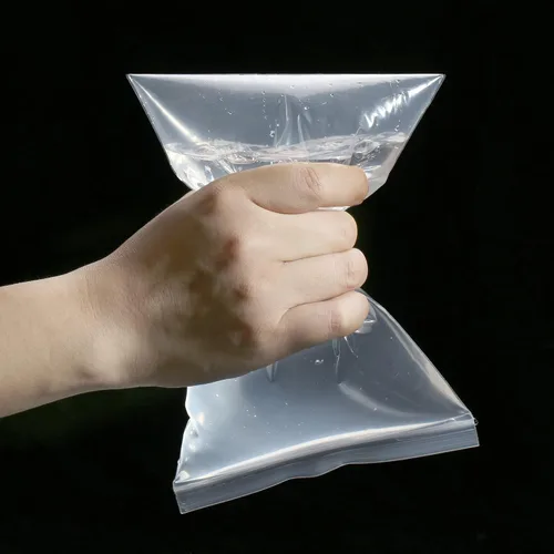 Vista 6 de 20 piezas de bolsas de almacenamiento con cierre hermético transparente de 10"x13", de 2 galones, bolsas de polietileno con cierre de 4 mil
