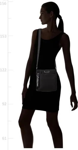 Vista 2 de Nautica Diver - Bolso bandolera pequeño de nailon para mujer con correa ajustable para el hombro