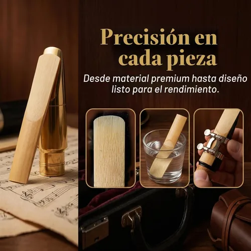 Vista 8 de NANYI Cañas tradicionales para clarinete Bb, 10 piezas con estuche portátil (fuerza 2.0)